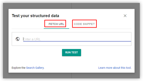 testing schema